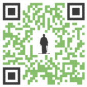DiscipleDojo QR Aufkleber (Vorderseite)