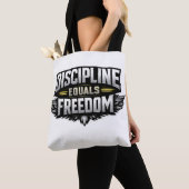Discipline Equals Freedom – Motivational Design  Tasche (Von Nahem)