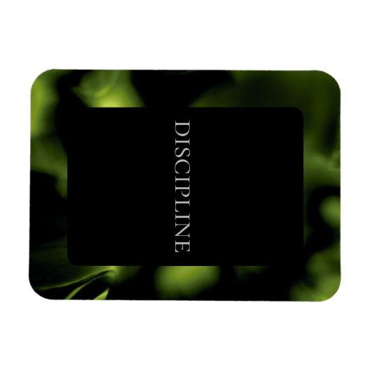 "Discipline" Flexible Foto Magnet (Horizontal)
