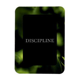 "Discipline" Flexible Foto Magnet