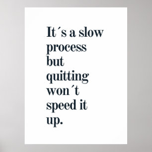 Discipline Inspiration Zitat Poster