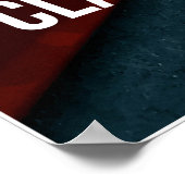 Discipline Is Clarity in Action Car Quote Poster (Ecke)