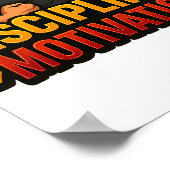 Discipline > Motivation Transfer Design PNG Poster (Ecke)
