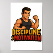 Discipline > Motivation Transfer Design PNG Poster (Vorne)
