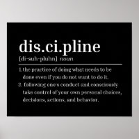 Discipline Motivierend Gym