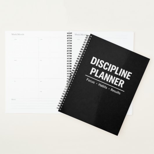 Discipline Planner Focus Habits Results Planer (Anzeige)