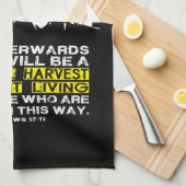 DISCIPLINE - Squat Workout Motivierend Küchentuch (Viertel Falte)