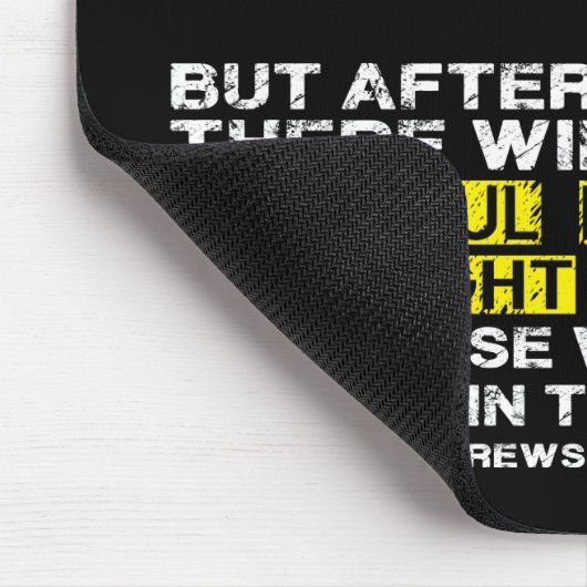 DISCIPLINE - Squat Workout Motivierend Mousepad (Ecke)