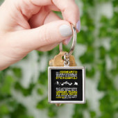 DISCIPLINE - Squat Workout Motivierend Schlüsselanhänger (Hand)