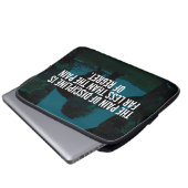 Discipline - Workout Inspiration Laptopschutzhülle (Vorne Knopf)