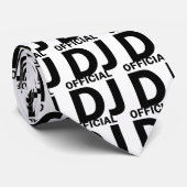 Discjockey Krawatte (Gerollt)