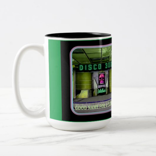 Disco 3000 - Oddie Beau Zweifarbige Tasse (Links)