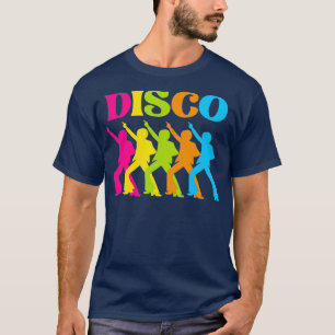 Disco 70er 1970er Siebziger Kostüm Retro Tanz T-Shirt