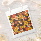 Disco 70er 60er Retro Blume Pop Kultur Geschenktütchen (Ausgeschnitten)