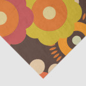 Disco 70er 60er Retro Blume Pop Kultur Seidenpapier (Ausschnitt)