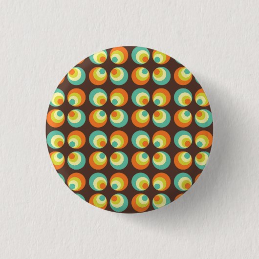 Disco 70er 60er Retro Pop Culture Button (Vorderseite)