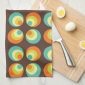 Disco 70er 60er Retro Pop Culture Geschirrtuch (Viertel Falte)