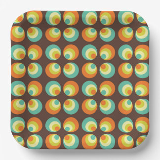 Disco 70er 60er Retro Pop Culture Pappteller