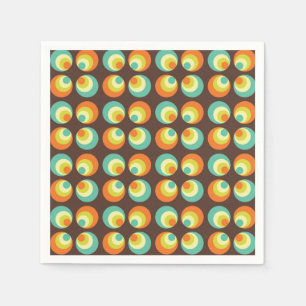 Disco 70er 60er Retro Pop Culture Serviette