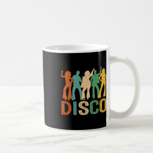 Disco 70er Disco-Shirt Vintage Retro Tanzen Kaffeetasse