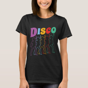 Disco 70er Disco Thema Vintage Retro Tanzen 1970' T-Shirt
