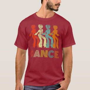Disco 70er Tanz Musik Vintage Retro Disco T-Shirt