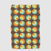 Disco 70s 60s Retro Pop Culture Golfhandtuch (Vorderseite)