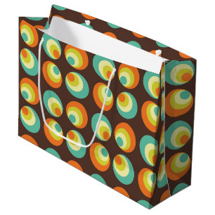 Disco 70s 60s Retro Pop Culture Große Geschenktüte