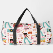 Disco-Alien afrikanischer 1970er Jahre Duffle Bag (Rückseite)