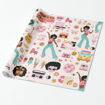 Disco-Alien afrikanischer 1970er Jahre