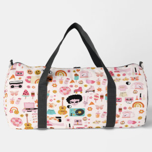 Disco Alien Funky Groovy Duffle Bag