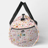 Disco Alien Funky Groovy Duffle Bag (Rechts)