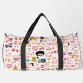 Disco Alien Funky Groovy Duffle Bag (Rückseite)