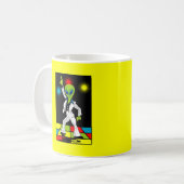 Disco-alien Kaffeetasse (Vorderseite Links)
