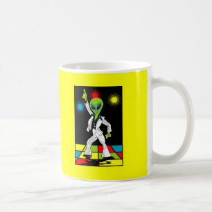 Disco-alien Kaffeetasse