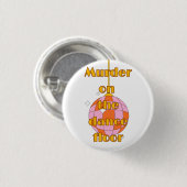 Disco auf der Tanzfläche Button (Vorne & Hinten)