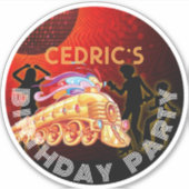 DISCO, AUFZEICHNUNG, 70ER, STICKER (Vorderseite)