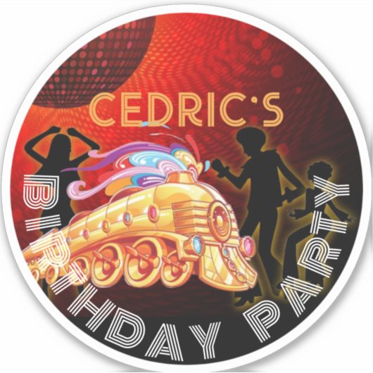 DISCO, AUFZEICHNUNG, 70ER, STICKER (Vorderseite)