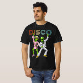 Disco-Außerirdischen T-Shirt (Vorne ganz)
