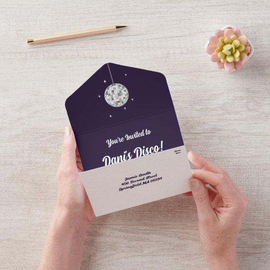 Disco Ball All In One Einladung (Video)