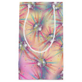 Disco Ball Baby Dusche Groovy Pastel Rainbow Kleine Geschenktüte (Vorderseite)