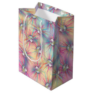 Disco Ball Baby Dusche Groovy Pastel Rainbow Mittlere Geschenktüte