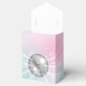 Disco Ball Baby Shower Groovy Geschenkschachtel (Geöffnet)