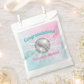 Disco Ball Baby Shower Groovy Geschenktütchen (Ausgeschnitten)