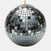 Disco Ball Best Dance Partner Keramik Ornament (Hinten)
