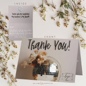 Disco Ball | Boho Blume | Dankeskarte