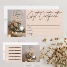 Disco Ball | Boho Florals | Geschenkgutschein