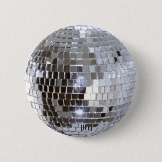 Disco-Ball Button (Vorderseite)