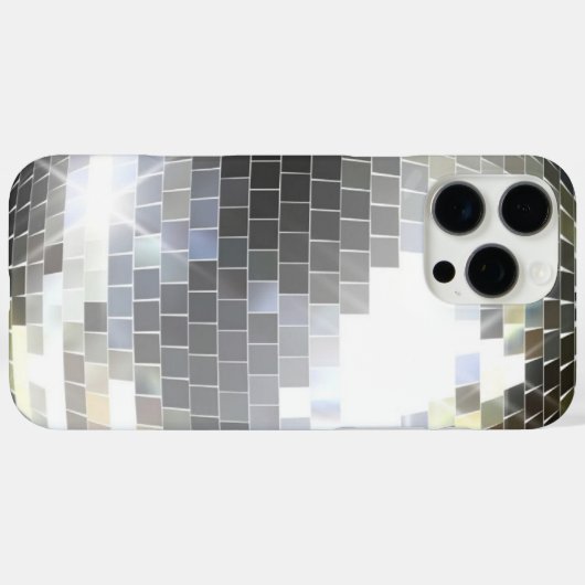 Disco Ball Case-Mate iPhone Hülle (Rückseite (Horizontal))