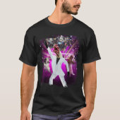 Disco Ball Chicken Dancing Funny T Shirt (Vorderseite)